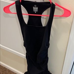 Blanqi racer back tank maternity dress